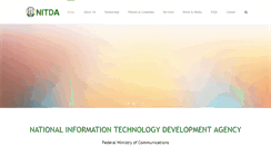 Desktop Screenshot of nitda.gov.ng